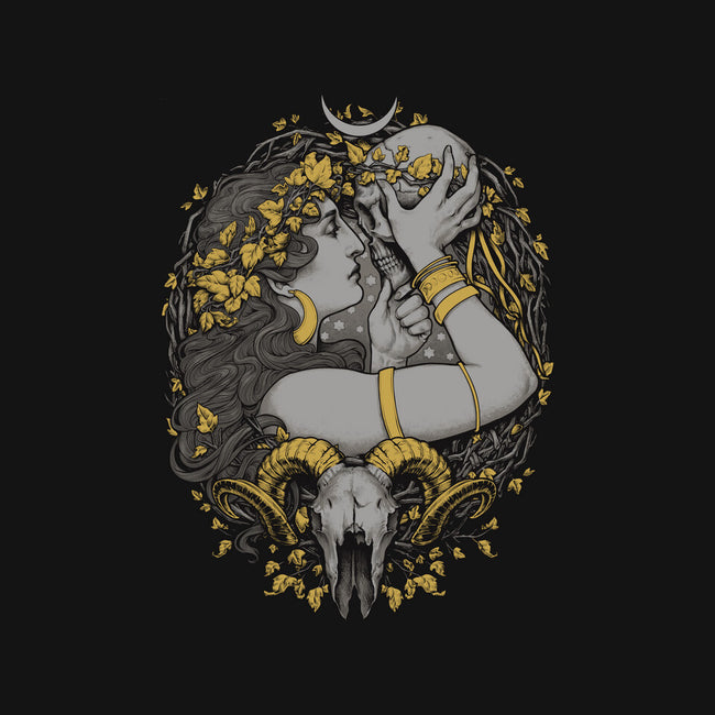 Skull Witch-None-Glossy-Sticker-MedusaD