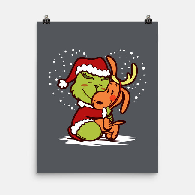 Christmas Is Love-None-Matte-Poster-Boggs Nicolas