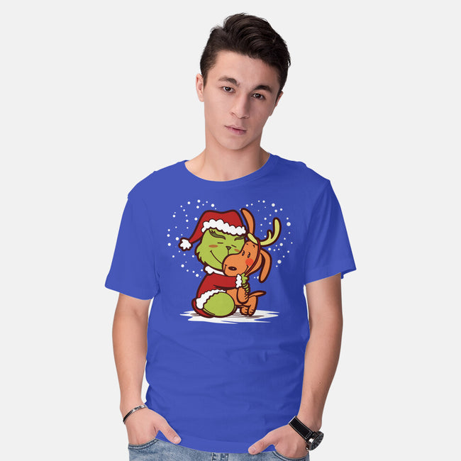 Christmas Is Love-Mens-Basic-Tee-Boggs Nicolas