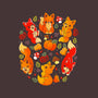 Foxes Autumn-None-Polyester-Shower Curtain-Vallina84