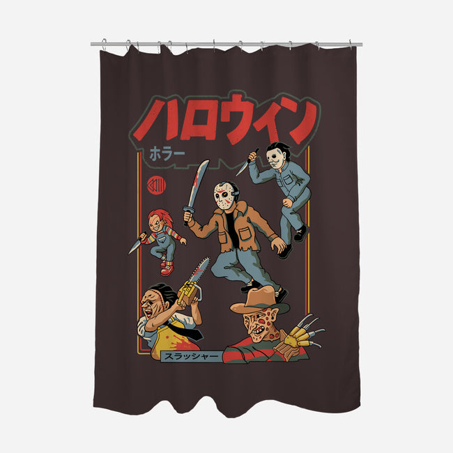 Horror Squadron-None-Polyester-Shower Curtain-vp021