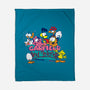 Cat And Friends-None-Fleece-Blanket-dalethesk8er