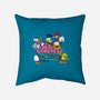 Cat And Friends-None-Removable Cover w Insert-Throw Pillow-dalethesk8er