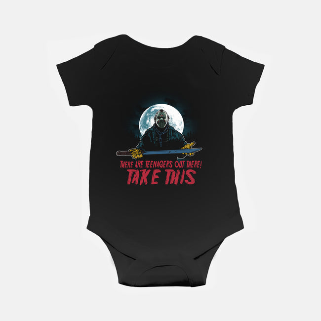 Teenagers Are Out There-Baby-Basic-Onesie-AndreusD