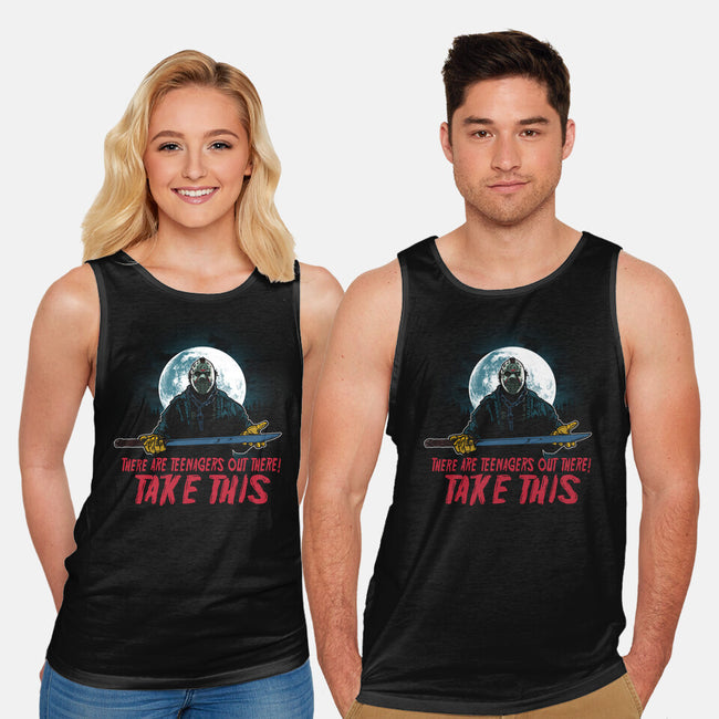 Teenagers Are Out There-Unisex-Basic-Tank-AndreusD