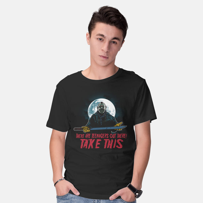 Teenagers Are Out There-Mens-Basic-Tee-AndreusD