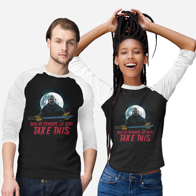 Teenagers Are Out There-Unisex-Baseball-Tee-AndreusD