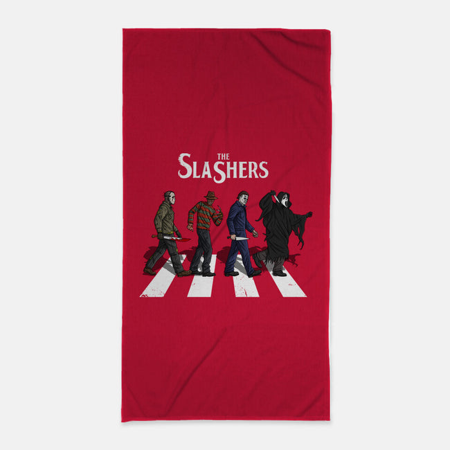 The Slashers-None-Beach-Towel-drbutler