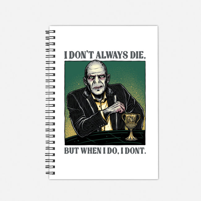 I Don't Die-None-Dot Grid-Notebook-momma_gorilla
