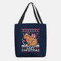 Capy Christmas-None-Basic Tote-Bag-NemiMakeit