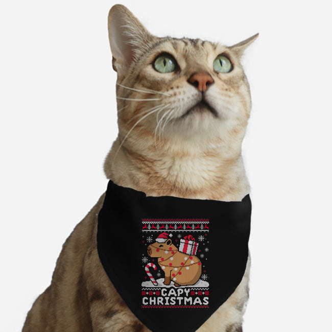 Capy Christmas-Cat-Adjustable-Pet Collar-NemiMakeit