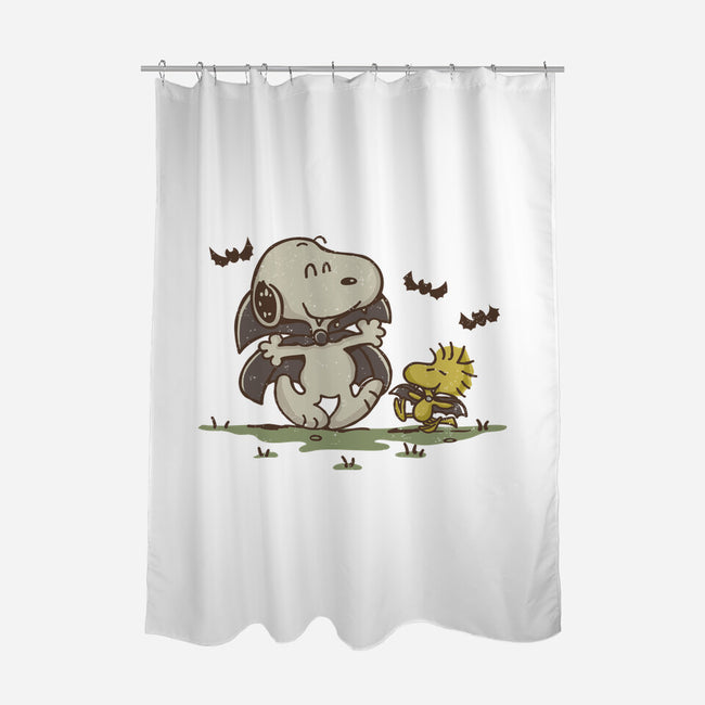Spooky Costumes-None-Polyester-Shower Curtain-Xentee