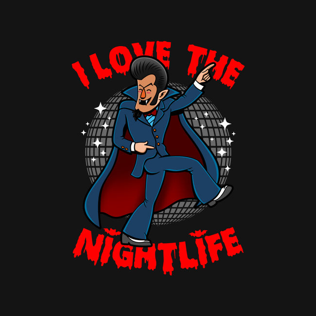 I Love The Nightlife-Mens-Basic-Tee-Boggs Nicolas