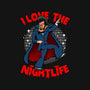 I Love The Nightlife-Womens-Basic-Tee-Boggs Nicolas