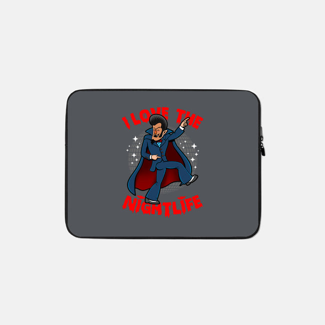 I Love The Nightlife-None-Zippered-Laptop Sleeve-Boggs Nicolas
