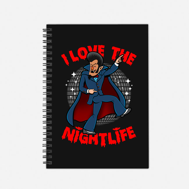 I Love The Nightlife-None-Dot Grid-Notebook-Boggs Nicolas