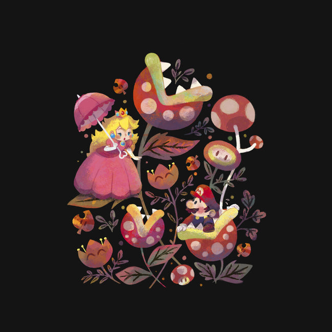The Princess And The Plumber-Womens-Off Shoulder-Tee-Gemma Roman