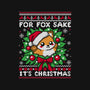 For Fox Sake It's Christmas-None-Memory Foam-Bath Mat-NemiMakeit