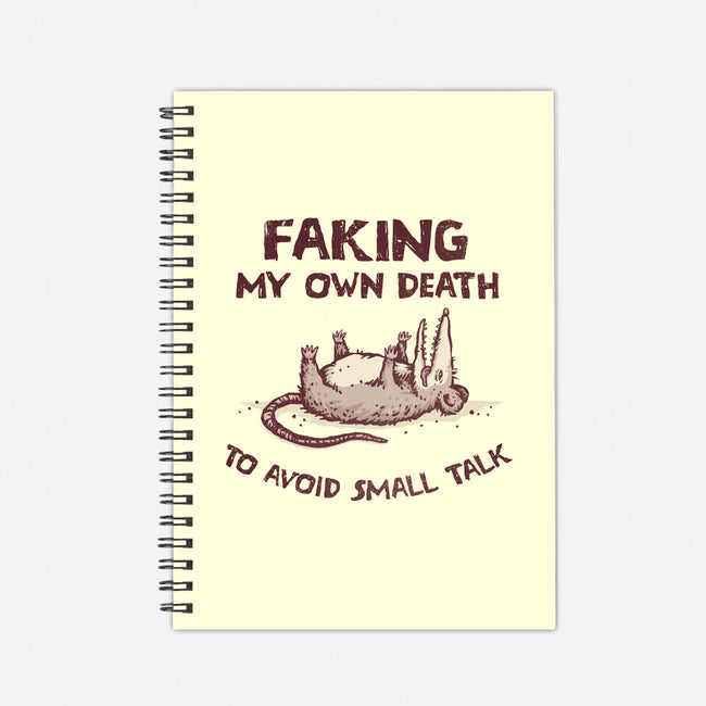 Faking My Own Death-None-Dot Grid-Notebook-kg07
