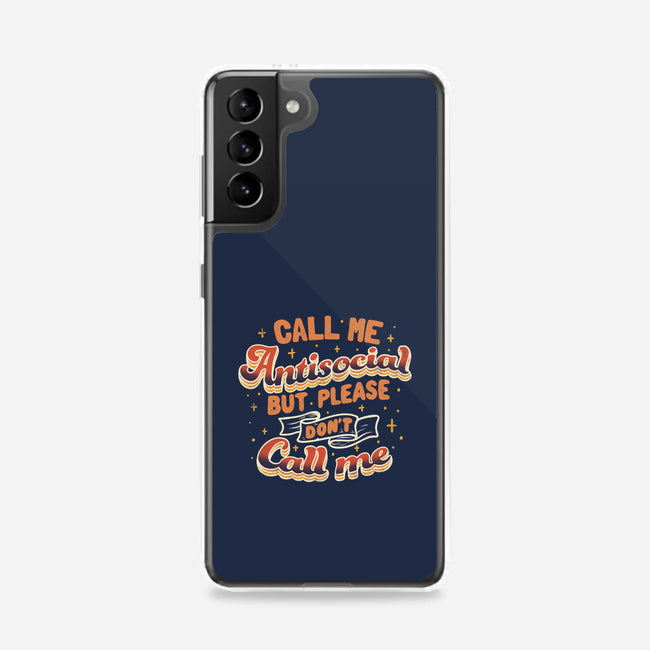 Please Don't Call Me-Samsung-Snap-Phone Case-tobefonseca