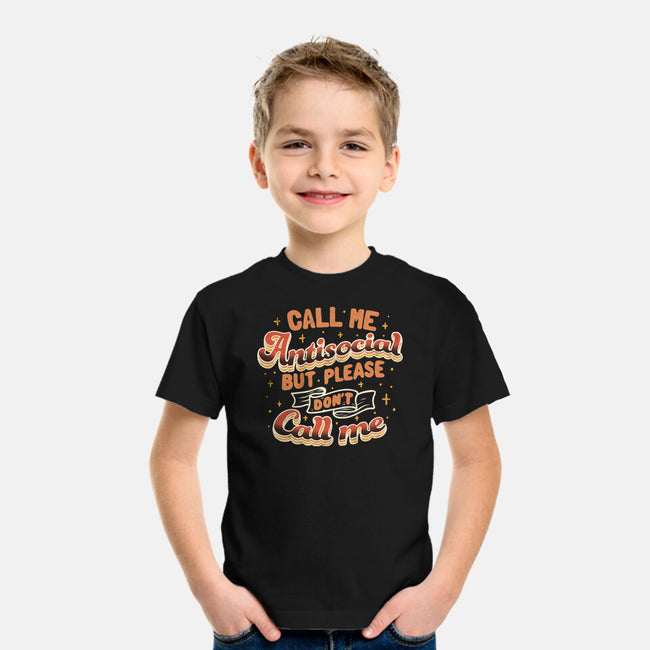 Please Don't Call Me-Youth-Basic-Tee-tobefonseca