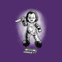 VHS Glitch Chucky-None-Fleece-Blanket-Astrobot Invention