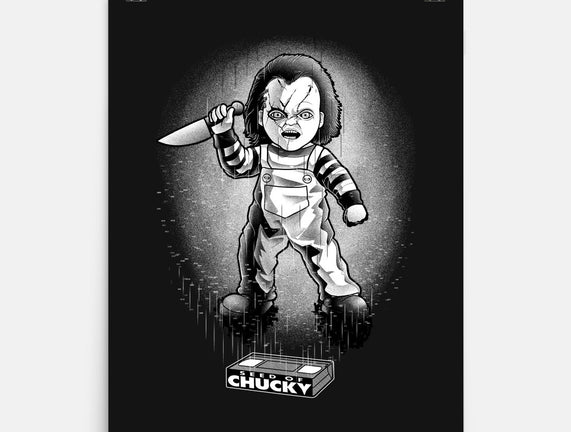 VHS Glitch Chucky