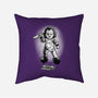 VHS Glitch Chucky-None-Removable Cover-Throw Pillow-Astrobot Invention