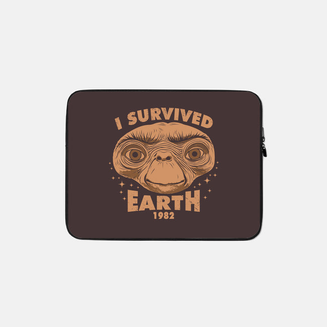 I Survived Earth-None-Zippered-Laptop Sleeve-Boggs Nicolas