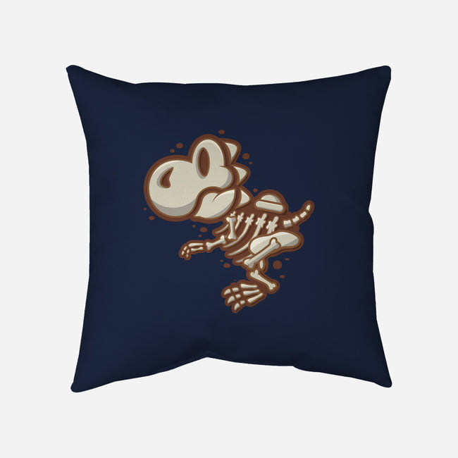 Super Dino Fossil-None-Removable Cover-Throw Pillow-jrberger