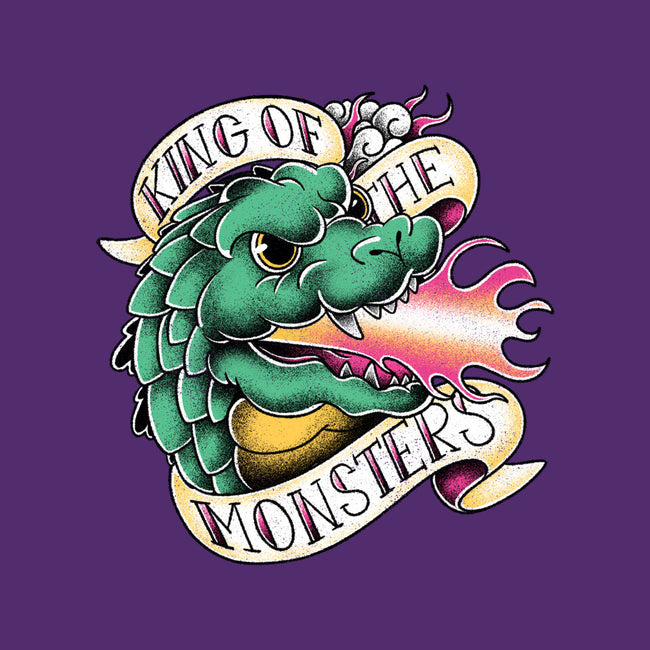 Vintage King Of The Monsters-Womens-Basic-Tee-estudiofitas
