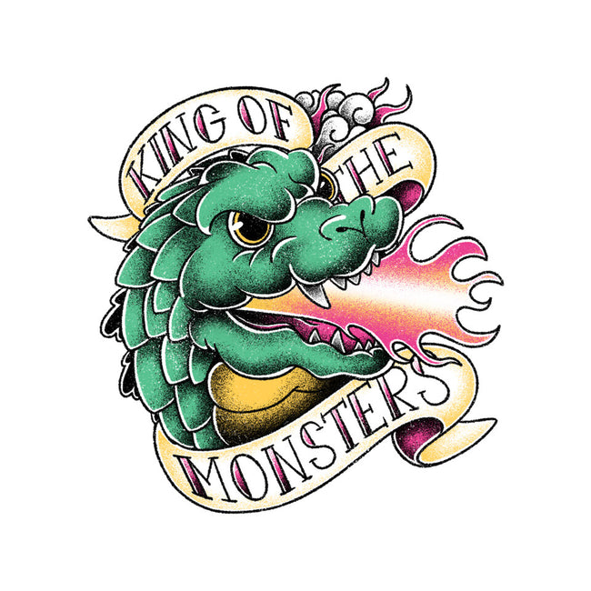 Vintage King Of The Monsters-Youth-Basic-Tee-estudiofitas