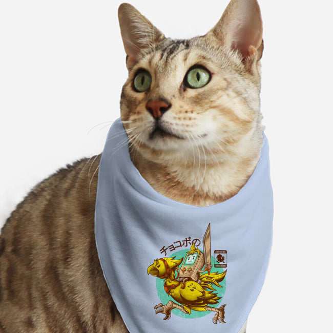 Chocobo Since 1988-Cat-Bandana-Pet Collar-Mampurrio