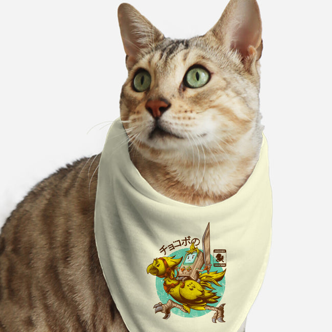 Chocobo Since 1988-Cat-Bandana-Pet Collar-Mampurrio