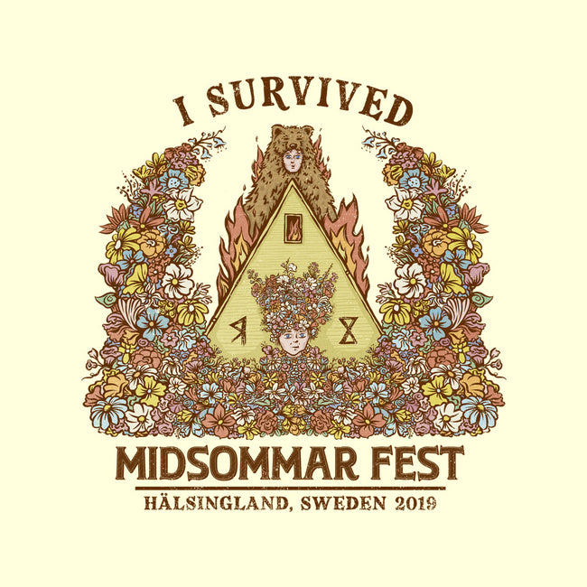 I Survived Midsommar Fest-Cat-Bandana-Pet Collar-kg07