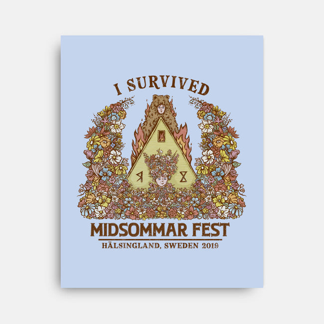 I Survived Midsommar Fest-None-Stretched-Canvas-kg07