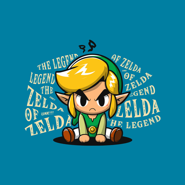 The Legend Link-None-Removable Cover-Throw Pillow-ashytaka
