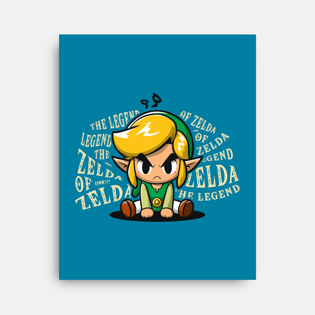 The Legend Link-None-Stretched-Canvas-ashytaka