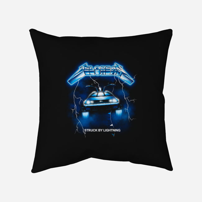 Struck By Lightning-None-Removable Cover-Throw Pillow-Getsousa!