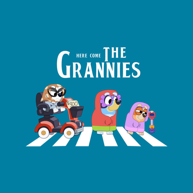 Grannies Crossing-None-Stretched-Canvas-Alexhefe