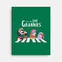 Grannies Crossing-None-Stretched-Canvas-Alexhefe