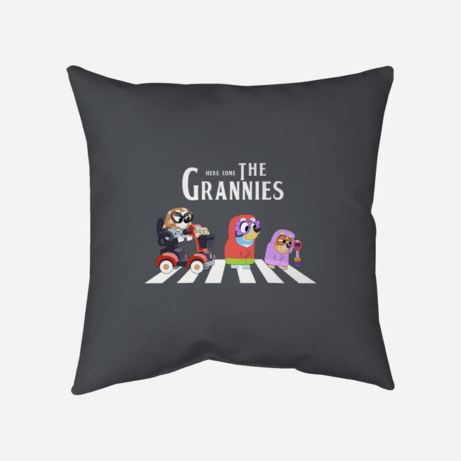 Grannies Crossing-None-Removable Cover-Throw Pillow-Alexhefe