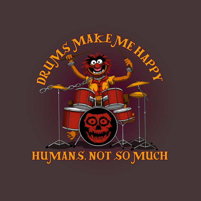 Drums Make Me Happy-None-Mug-Drinkware-rmatix