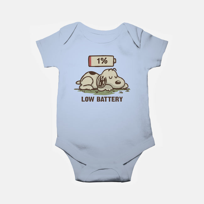 Low Battery-Baby-Basic-Onesie-Xentee