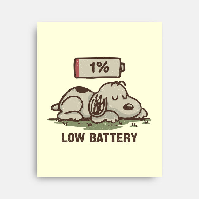 Low Battery-None-Stretched-Canvas-Xentee