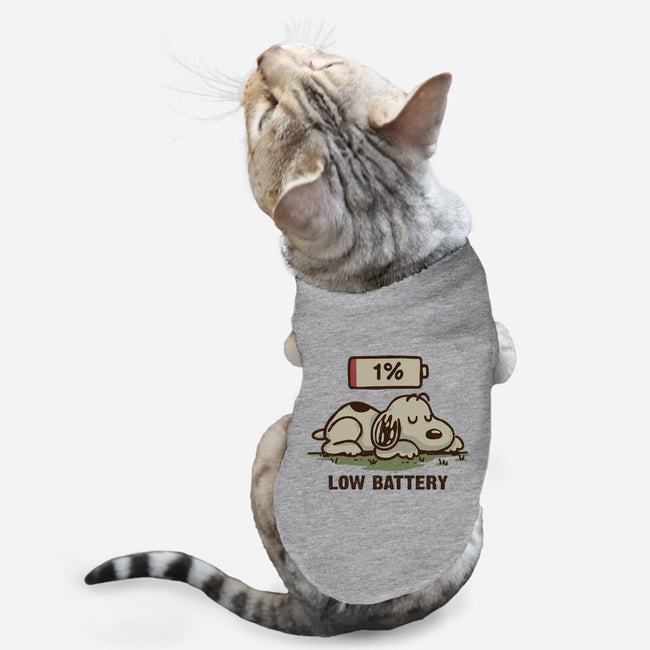 Low Battery-Cat-Basic-Pet Tank-Xentee