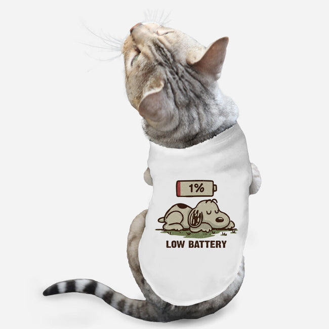 Low Battery-Cat-Basic-Pet Tank-Xentee