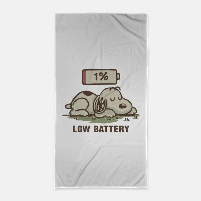 Low Battery-None-Beach-Towel-Xentee