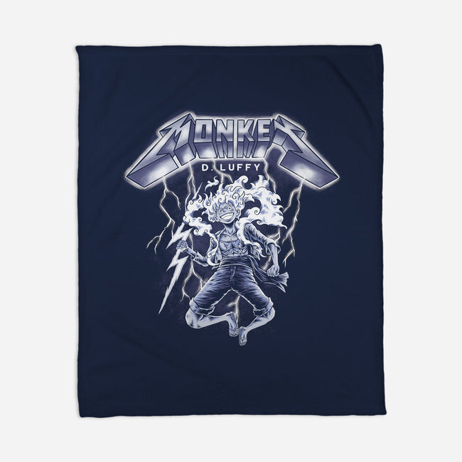 Metal Luffy-None-Fleece-Blanket-Imu Studio