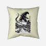 King In The Japanese Village-None-Removable Cover-Throw Pillow-DrMonekers